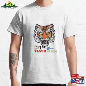 Roar And Pour Tiger’s Coffee Break Classic T-Shirt Unisex Hoodie