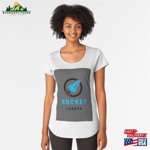 Rocket Launch Premium Scoop T-Shirt Hoodie