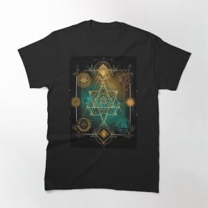 Sacred Geometry Tarot 4 3 Classic T-Shirt Hoodie Unisex