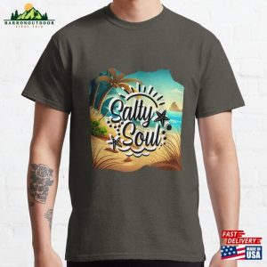 Salty Soul Summer Vibes Classic T-Shirt Unisex