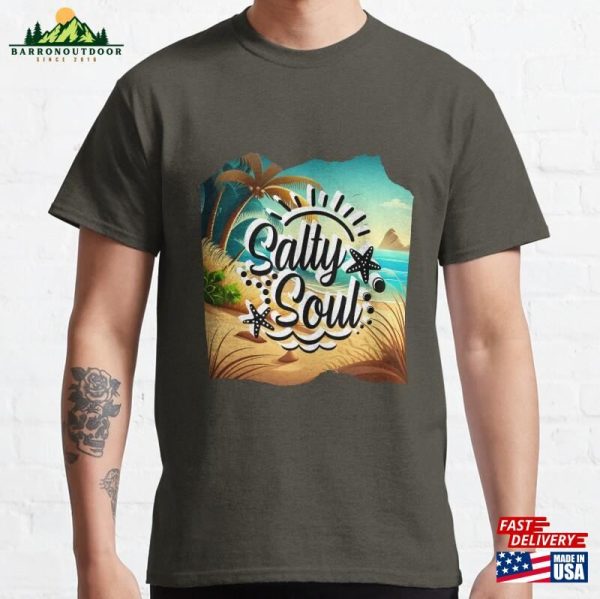 Salty Soul Summer Vibes Classic T-Shirt Unisex