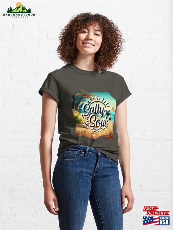 Salty Soul Summer Vibes Classic T-Shirt Unisex