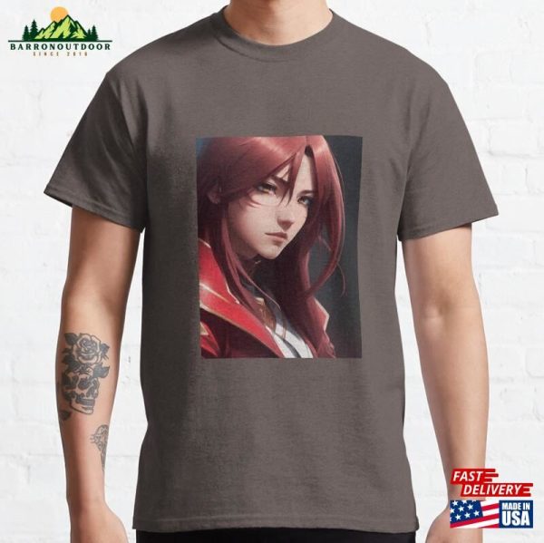 Scarlett Red Warrior Classic T-Shirt Hoodie