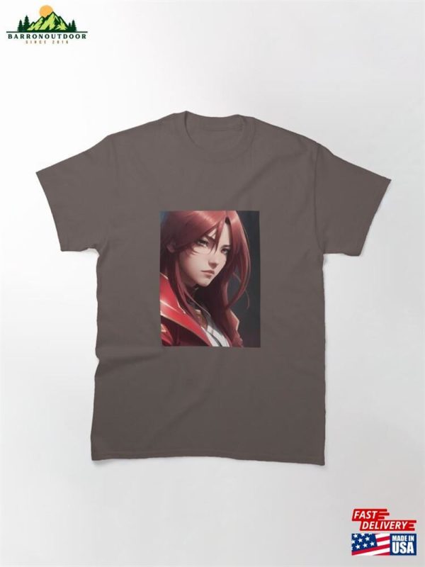 Scarlett Red Warrior Classic T-Shirt Hoodie