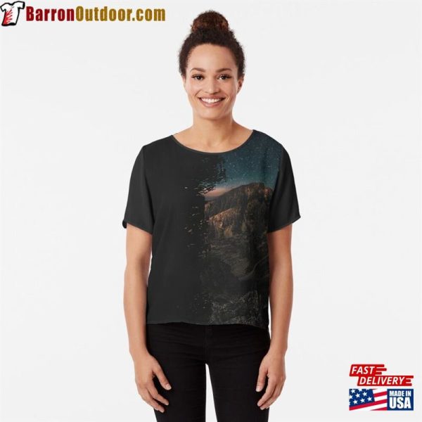 Scenery Grunge Chiffon Top T-Shirt Classic