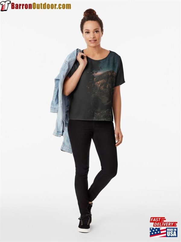 Scenery Grunge Chiffon Top T-Shirt Classic