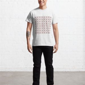 Seamless Geometric Pattern And Background Classic T Shirt Unisex 3