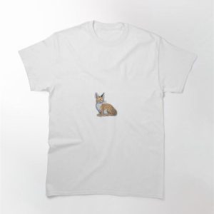 Serval Cat Sticker Type Artwork Classic T-Shirt Unisex