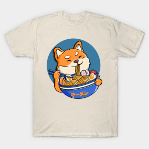 Shiba Inu Ramen T-Shirt Unisex