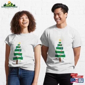 Simple Christmas Tree Classic T-Shirt Unisex