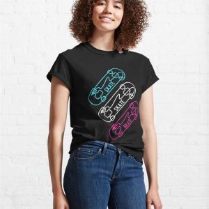 Skate Neon Classic T Shirt Sweatshirt 4