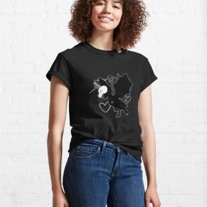 Skelanimals Diego The Bat Shouting White Classic T Shirt Sweatshirt Unisex 4