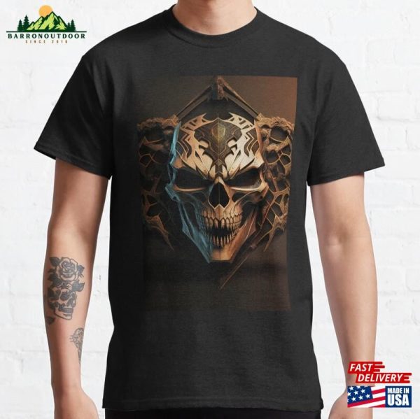 Skull Art #9965 Classic T-Shirt Unisex Hoodie