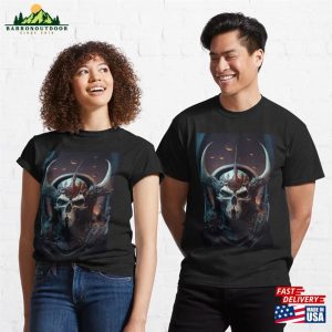 Skull Art #9967 Classic T-Shirt Unisex