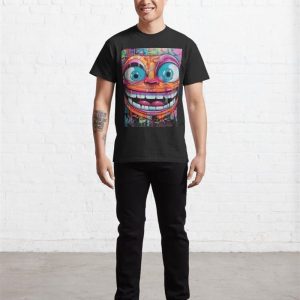 Smile Grafitti Face Classic T Shirt Hoodie Sweatshirt 4