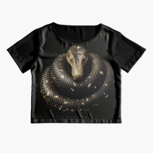 Snake Chiffon Top Unisex T-Shirt