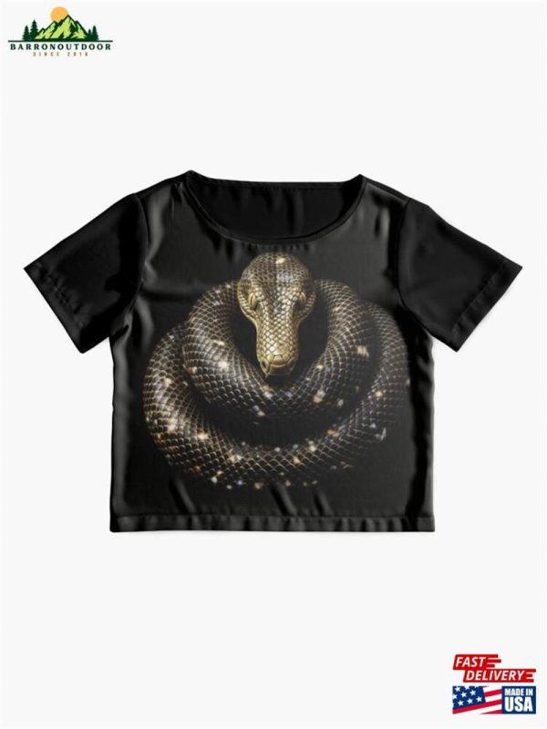 Snake Chiffon Top Unisex T-Shirt