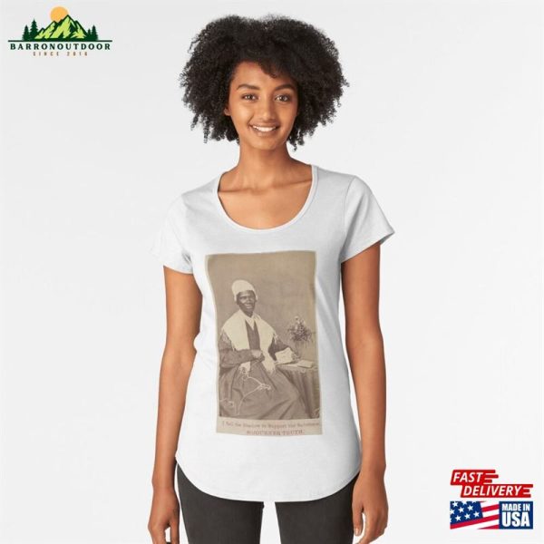 Sojourner Truth 1864 Premium Scoop T-Shirt Hoodie