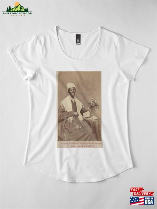 Sojourner Truth 1864 Premium Scoop T-Shirt Hoodie