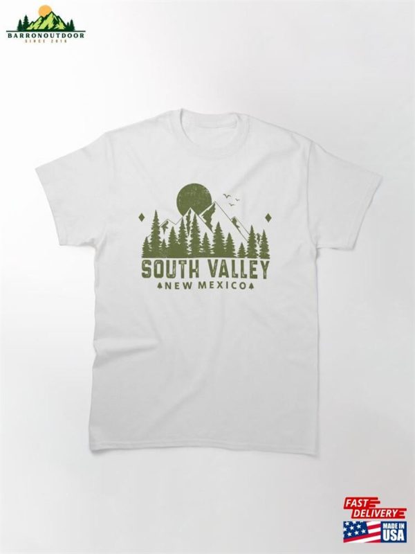 South Valley New Mexico Mountain Souvenir Classic T-Shirt Unisex