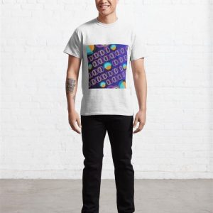 Space Graphic Sticker Colorful Planet Classic T Shirt Sweatshirt 3