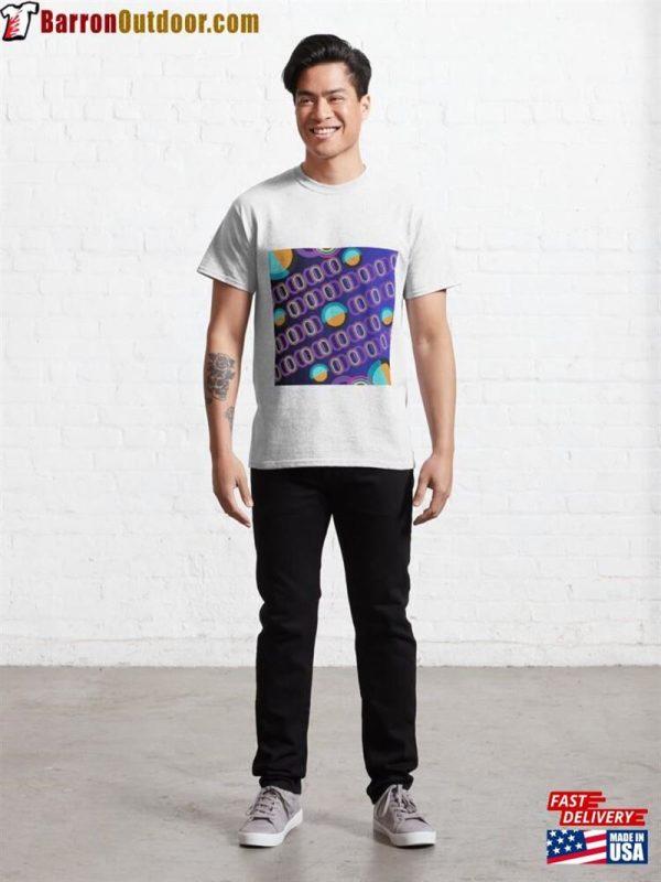 Space Graphic Sticker Colorful Planet Classic T-Shirt Sweatshirt