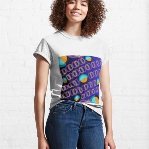 Space Graphic Sticker Colorful Planet Classic T Shirt Sweatshirt 4