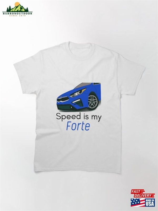 Speed Is My Forte Classic T-Shirt Hoodie