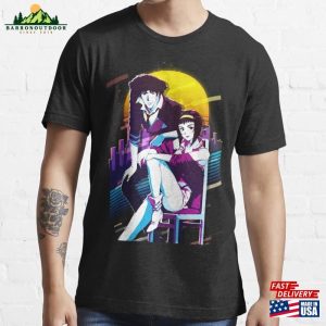 Spike Spiegel And Faye Valentine Cowboy Bebop Essential T-Shirt Hoodie Classic