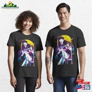 Spike Spiegel And Faye Valentine Cowboy Bebop Essential T Shirt Hoodie Classic 3