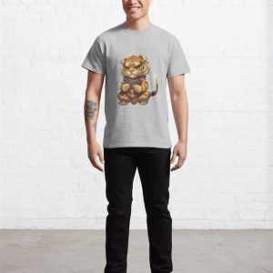 Spiritual Animal Collection Tiger Classic T Shirt 4