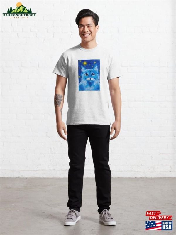 Starry Kitty Classic T-Shirt Sweatshirt