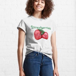 Strawberries Classic T Shirt Hoodie 4