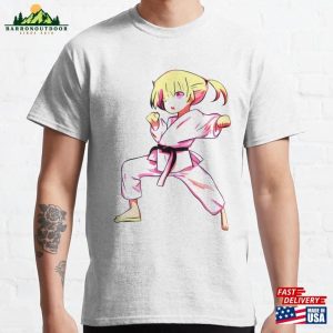 Strike A Pose Channel Your Inner Anime Heroine With This Karate Girl T-Shirt Sweatshirt