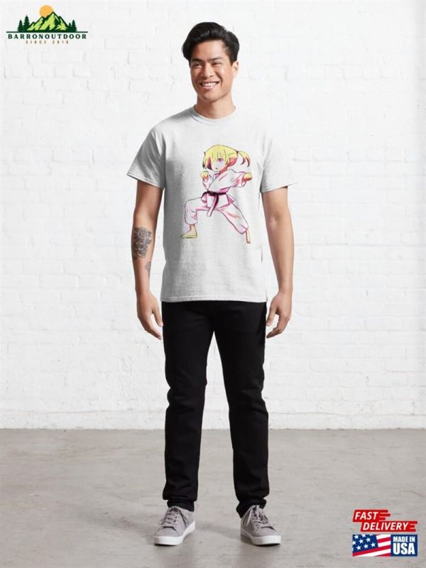 Strike A Pose Channel Your Inner Anime Heroine With This Karate Girl T-Shirt Sweatshirt