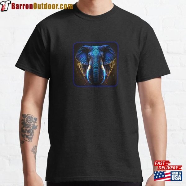 Stylized Elephant Classic T-Shirt Sweatshirt Hoodie