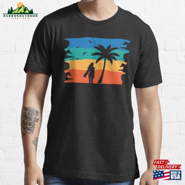 Summer Beach Flag Shirt Travel Essential T-Shirt Classic Unisex