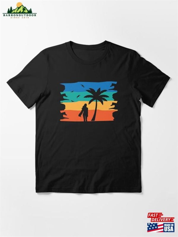 Summer Beach Flag Shirt Travel Essential T-Shirt Classic Unisex