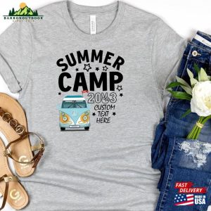 Summer Camp 2023 Custom Camping Shirt Squad Family Shirts Classic T-Shirt