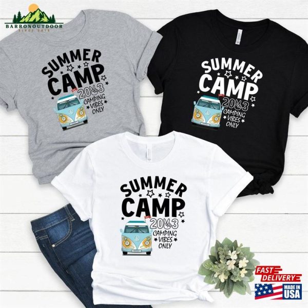 Summer Camp 2023 Custom Camping Shirt Squad Family Shirts Classic T-Shirt