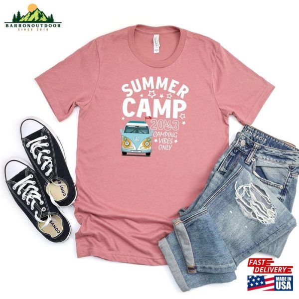 Summer Camp 2023 Custom Camping Shirt Squad Family Shirts Classic T-Shirt