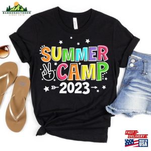 Summer Camp 2023 Shirt Camping Family Unisex Sweatshirt 4