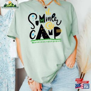 Summer Camp 2023 Shirt Family Shirts Retro Camping T-Shirt Hoodie