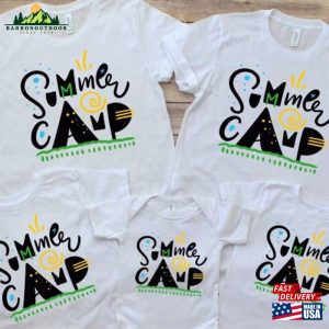 Summer Camp 2023 Shirt Family Shirts Retro Camping T-Shirt Hoodie