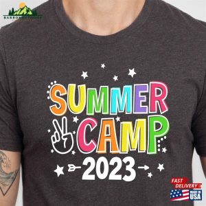 Summer Camp 2023 Shirt Vacation Family Trip Unisex Hoodie