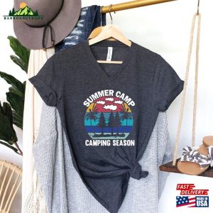 Summer Camp Shirt Camping Season T Shirt Crew Unisex Sweatshirt 3