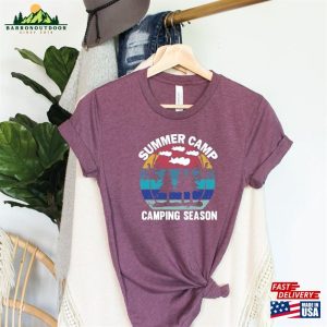 Summer Camp Shirt Camping Season T Shirt Crew Unisex Sweatshirt 4