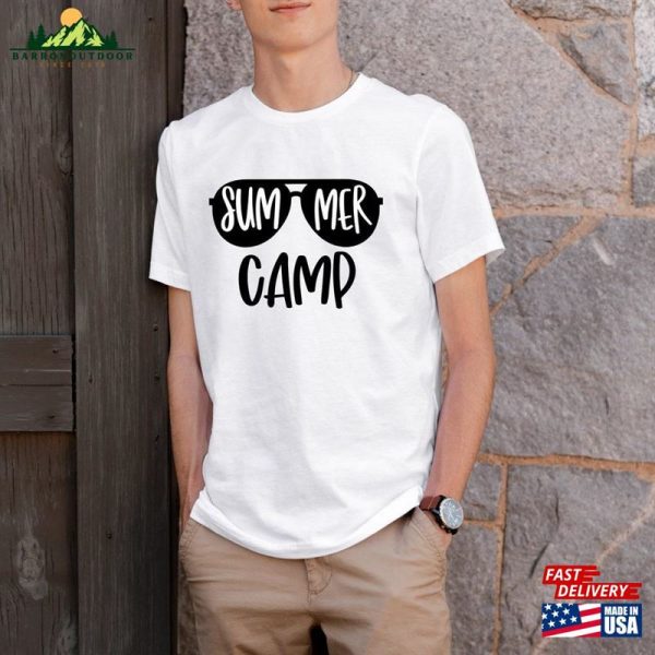 Summer Camp T-Shirt Cute Camping Shirt Funny Tee Classic