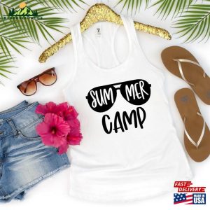 Summer Camp T Shirt Cute Camping Shirt Funny Tee Classic 4