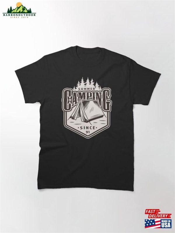 Summer Camping Classic T-Shirt Sweatshirt Hoodie